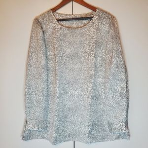 Loft Plus Size Polka-dot Top NWT